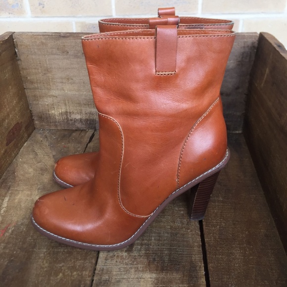 Cole Haan Women's Ankle Boots Brown booties - Picture 3 of 8